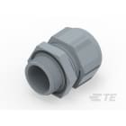 Te Entrelec - Presse-étoupe (sans contre-écrou), filetage métrique, polyamide, gris (Taille G)