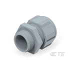 Te Entrelec - Presse-étoupe (sans contre-écrou), filetage métrique, polyamide, gris (Taille H)