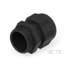 Te Entrelec - Presse-étoupe (sans contre-écrou), filetage métrique, polyamide, noir (Taille A)