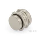 Te Entrelec - Presse-étoupe (sans contre-écrou), filetage métrique, Laiton nickelé (Taille I)