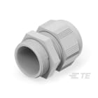 Te Entrelec - Presse-étoupe (sans contre-écrou), filetage métrique, polyamide, gris (Taille A)