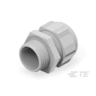 Te Entrelec - Presse-étoupe (sans contre-écrou), filetage métrique, polyamide, gris (Taille C)