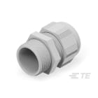 Te Entrelec - Presse-étoupe (sans contre-écrou), filetage métrique, polyamide, gris (Taille B)
