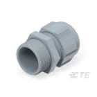 Te Entrelec - Presse-étoupe (sans contre-écrou), filetage métrique, polyamide, gris (Taille B)