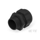 Te Entrelec - Presse-étoupe (sans contre-écrou), filetage métrique, polyamide, noir (Taille C)