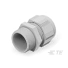 Te Entrelec - Presse-étoupe (sans contre-écrou), filetage métrique, polyamide, gris (Taille E)