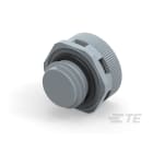 Te Entrelec - Bouchons de ventilation, filetage métrique, polyamide, gris (Taille J)