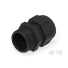 Te Entrelec - Presse-étoupe (sans contre-écrou), filetage métrique, polyamide, noir (Taille E)