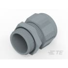 Te Entrelec - Presse-étoupe (sans contre-écrou), filetage métrique, polyamide, gris (Taille D)