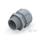 Te Entrelec - Presse-étoupe (sans contre-écrou), filetage métrique, polyamide, gris (Taille F)