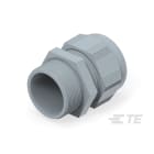 Te Entrelec - Presse-étoupe (sans contre-écrou), filetage métrique, polyamide, gris (Taille D)