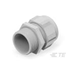Te Entrelec - Presse-étoupe (sans contre-écrou), filetage métrique, polyamide, gris (Taille D)