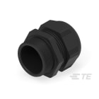 Te Entrelec - Presse-étoupe (sans contre-écrou), filetage métrique, polyamide, noir (Taille A)