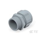 Te Entrelec - Presse-étoupe (sans contre-écrou), filetage métrique, polyamide, gris (Taille B)