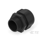 Te Entrelec - Presse-étoupe (sans contre-écrou), filetage métrique, polyamide, noir (Taille F)