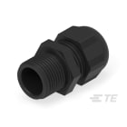 Te Entrelec - Presse-étoupe (sans contre-écrou), filetage métrique, polyamide, noir (Taille D)