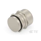 Te Entrelec - Presse-étoupe (sans contre-écrou), filetage métrique, Laiton nickelé (Taille G)