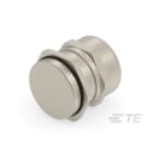 Te Entrelec - Presse-étoupe (sans contre-écrou), filetage métrique, Laiton nickelé (Taille A)