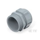 Te Entrelec - Presse-étoupe (sans contre-écrou), filetage métrique, polyamide, gris (Taille B)