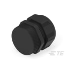 Te Entrelec - Presse-étoupe (sans contre-écrou), filetage métrique, polyamide, noir (Taille A)