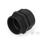 Te Entrelec - Presse-étoupe (sans contre-écrou), filetage métrique, polyamide, noir (Taille A)