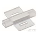 Te Entrelec - Bague porte-repère fixation collier 4 x 18 mm (transparent) en PVC