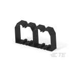 Te Entrelec - Support de fil pour goulotte, 1200x60mm, Noir