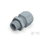Te Entrelec - Presse-étoupe (sans contre-écrou), filetage métrique, polyamide, gris (Taille D)