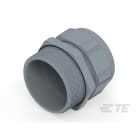 Te Entrelec - Presse-étoupe (sans contre-écrou), filetage métrique, polyamide, gris (Taille A)