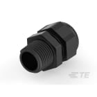 Te Entrelec - Presse-étoupe (sans contre-écrou), filetage NPT, polyamide, noir (Taille B)