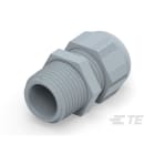 Te Entrelec - Presse-étoupe (sans contre-écrou), filetage NPT, polyamide, gris (Taille C)