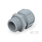 Te Entrelec - Presse-étoupe (sans contre-écrou), filetage NPT, polyamide, gris (Taille A)
