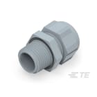 Te Entrelec - Presse-étoupe (sans contre-écrou), filetage NPT, polyamide, gris (Taille B)