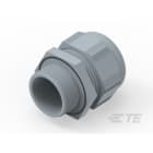 Te Entrelec - Presse-étoupe (sans contre-écrou), filetage métrique, polyamide, gris (Taille F)