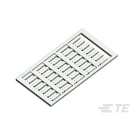 Te Entrelec - Repère (rigide) pour bague porte-repère PM 4 x 15 mm (blanc) en polycarbonate