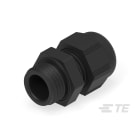 Te Entrelec - Presse-étoupe (sans contre-écrou), filetage PG, polyamide, noir (Taille A)