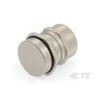 Te Entrelec - Presse-étoupe (sans contre-écrou), filetage métrique, Laiton nickelé (Taille A)