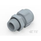 Te Entrelec - Presse-étoupe (sans contre-écrou), filetage PG, polyamide, gris (Taille B)
