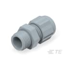 Te Entrelec - Presse-étoupe (sans contre-écrou), filetage PG, polyamide, gris (Taille A)