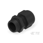 Te Entrelec - Presse-étoupe (sans contre-écrou), filetage PG, polyamide, noir (Taille A)