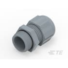 Te Entrelec - Presse-étoupe (sans contre-écrou), filetage PG, polyamide, gris (Taille B)