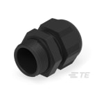 Te Entrelec - Presse-étoupe (sans contre-écrou), filetage PG, polyamide, noir (Taille A)