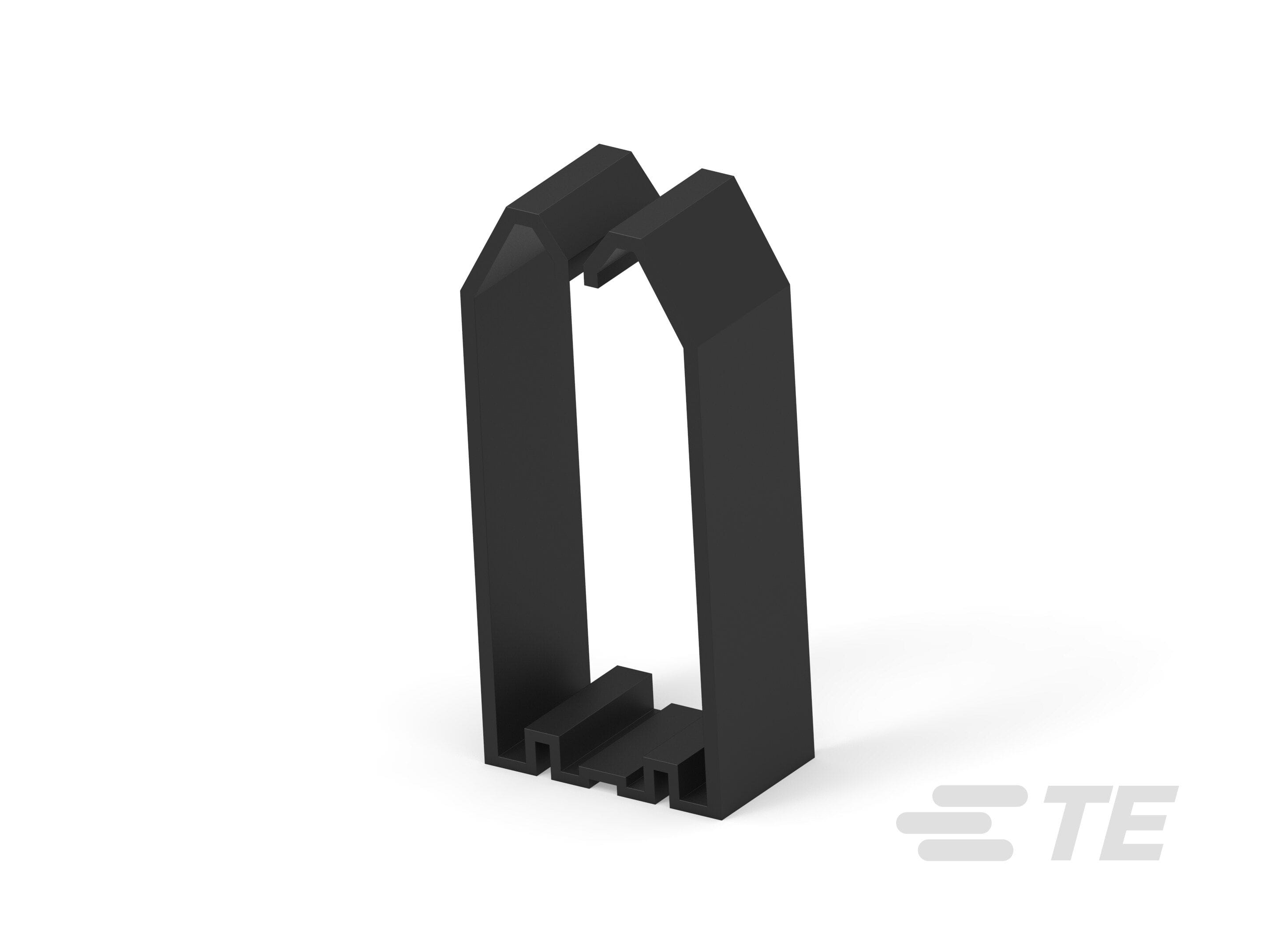Te Entrelec - Support de fil pour goulotte, 40x80mm, Noir