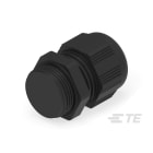 Te Entrelec - Presse-étoupe pour câbles RJ45, filetage métrique, polyamide, noir (Taille A)