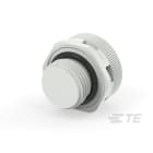Te Entrelec - Bouchons de ventilation, filetage métrique, polyamide, gris c.