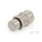 Te Entrelec - Presse-étoupe (sans contre-écrou), filetage métrique, Laiton nickelé (Taille D)
