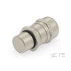 Te Entrelec - Presse-étoupe (sans contre-écrou), filetage métrique, Laiton nickelé (Taille I)