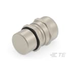 Te Entrelec - Presse-étoupe (sans contre-écrou), filetage métrique, Laiton nickelé (Taille B)
