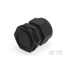 Te Entrelec - Presse-étoupe avec contre-écrou, filetage métrique, polyamide, noir (Taille B)