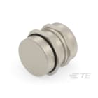 Te Entrelec - Presse-étoupe (sans contre-écrou), filetage métrique, Laiton nickelé (Taille G)